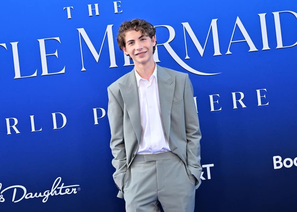 Jacob Tremblay at the World Premiere of Disney's The Little Mermaid in Hollywood, California.