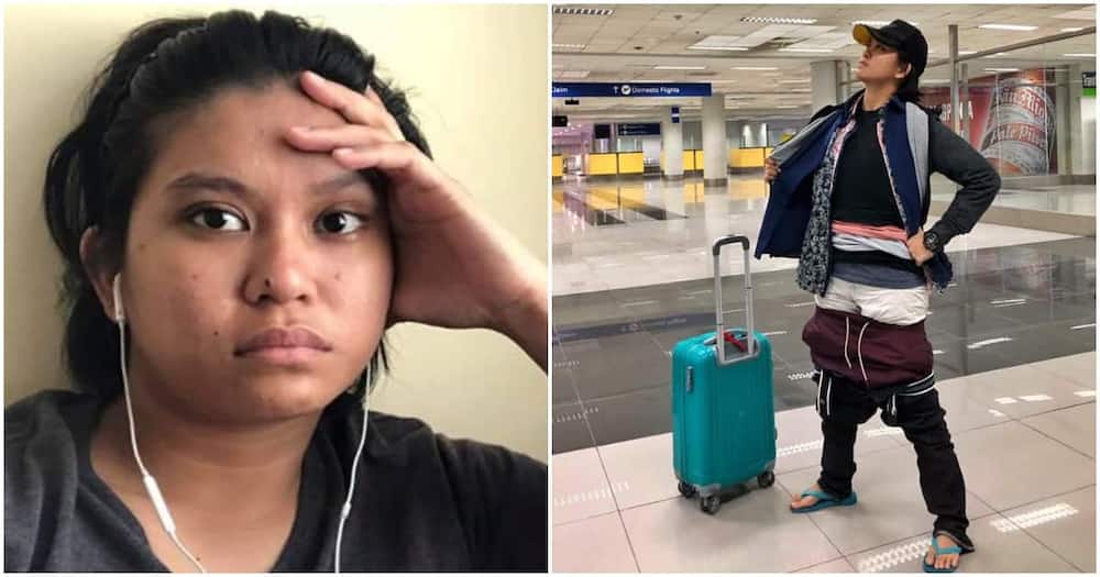 To avoid luggage fees, Gel Rodriguez wore 2.5 kilograms of her clothes in an effort to avoid additional carry-on luggage fees