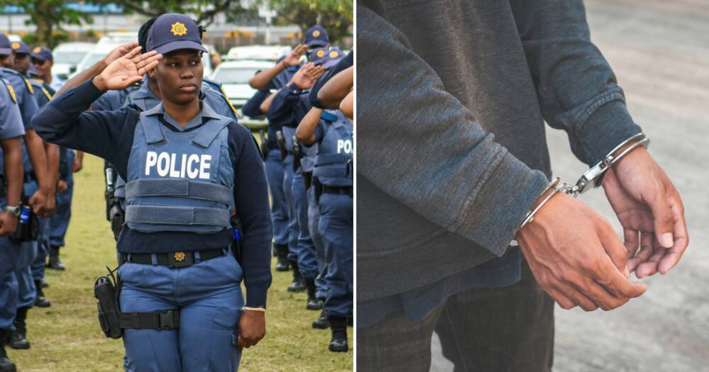 SAPS officers arrest man for attempted bribery