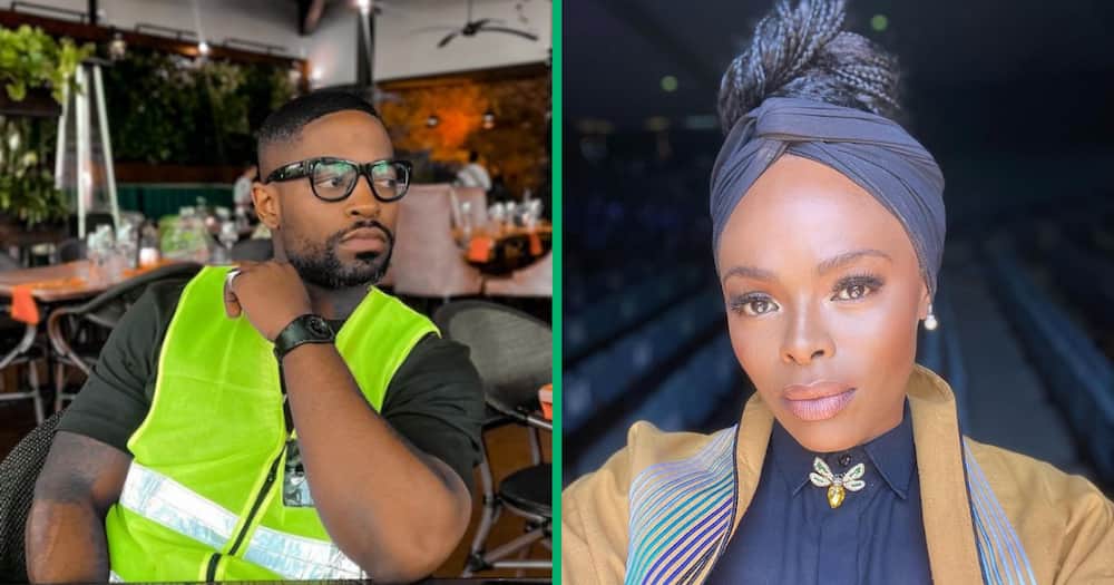 Prince Kaybee posted a video of himself with Unathi Nkayi