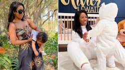 Weekend things: Pearl Modiadie and her precious baby boy Lewatle smelt hearts