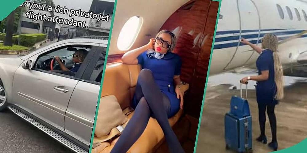 Flight attendant speaks on source of income