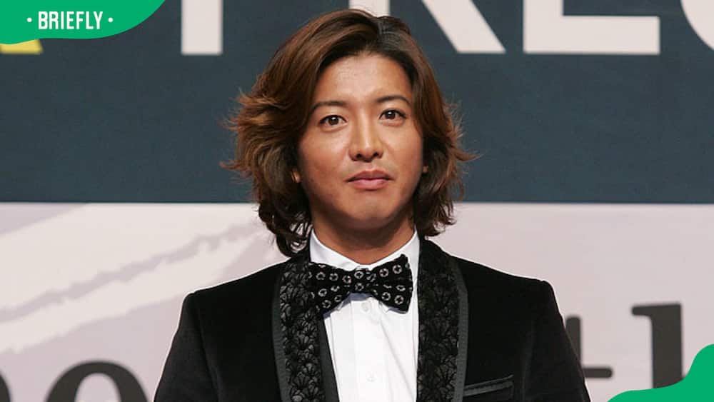 Takuya Kimura at the Press Conference-Gala Presentation 'I Come with the Rain' on 9 October 2009 in Busan, South Korea.