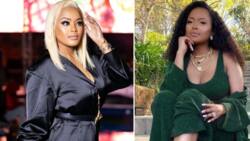 Lerato Kganyago drops saucy pic from Dubai trip with her hubby Thami Ndlela, star's chosen location has peeps wheezing