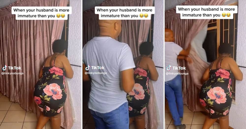 Husband exposes nosy wife in video