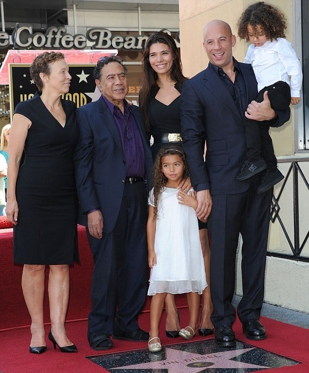 Vin Diesel And His Family