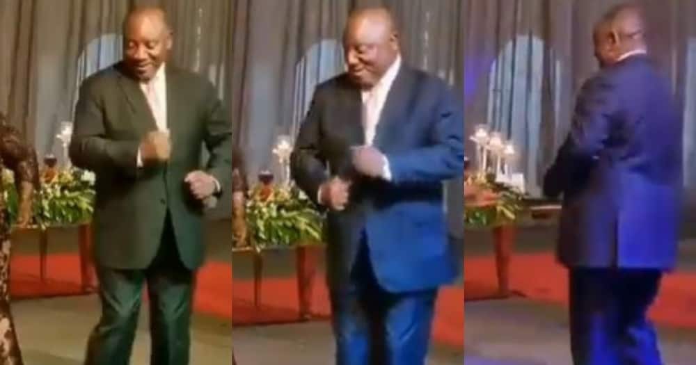 South African President, President Cyril Ramaphosa dancing, Ghana, viral video, trending