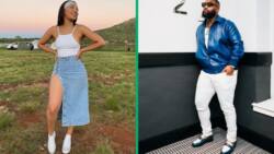 Mzansi gushes over Cassper Nyovest's alleged baby mama and fiancée Pulane Mojaki