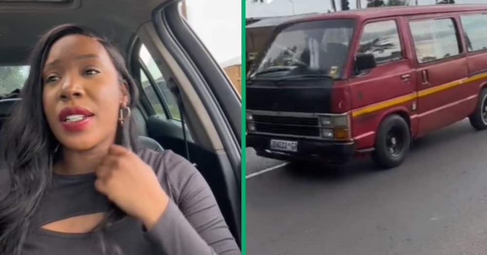 TikTok video of UK woman on Suth Africa taxi for first time