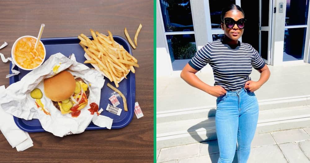 A woman took to TikTok to share how she received a botched meal from a well-known fast-food outlet.