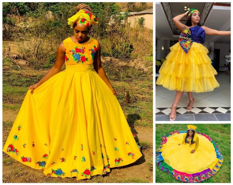 Tsonga plus-size African dresses