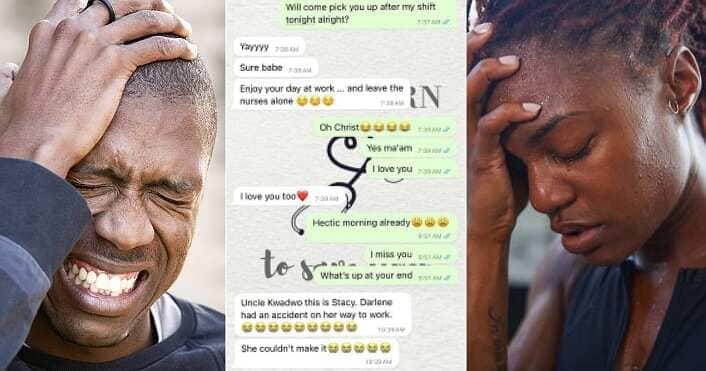 Nigerian man leaks last chat with late girlfriend