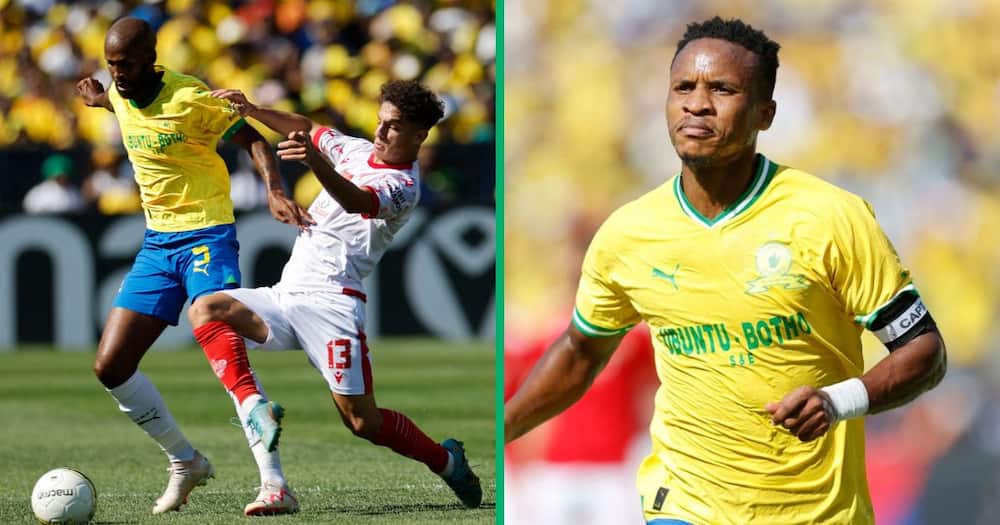 Mamelodi Sundowns defeated Pyramid FC 1-0 during their CAF Champions League group clash
