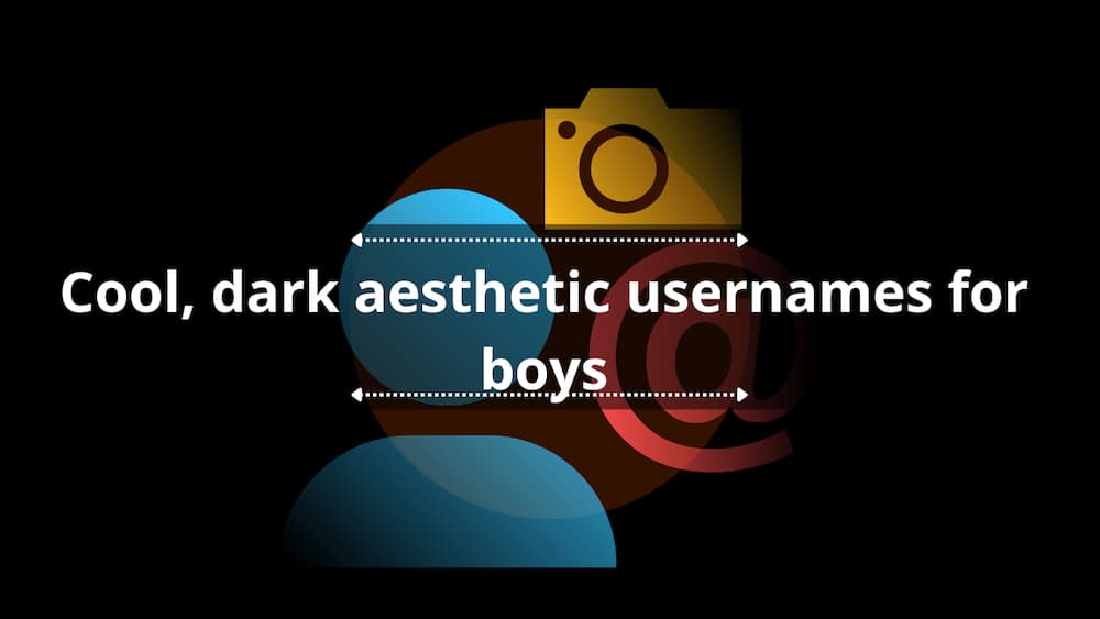 Cool dark aesthetic usernames