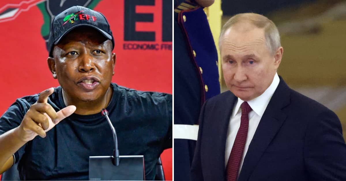 Julius Malema Says Putin Will Be Protected In South Africa During Brics ...