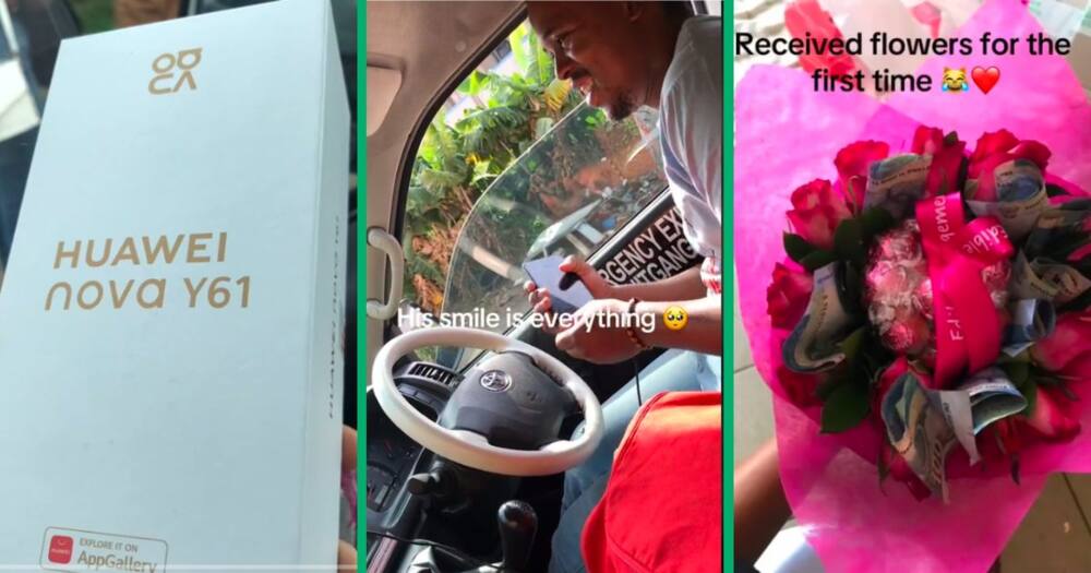 Woman shows relationship with taxi driver
