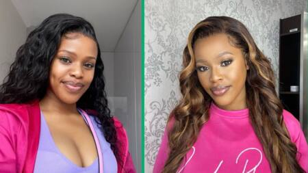 Natasha Thahane glows after breaking up with Thembinkosi Lorch, Mzansi expresses mixed reactions
