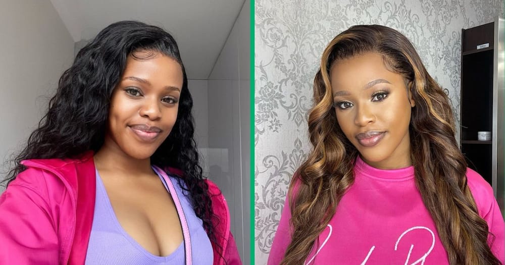 Natasha Thahane posted photos after her breakup