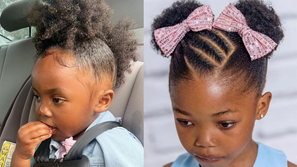 748,400+ Black Hairstyle Stock Photos, Pictures & Royalty-Free Images -  iStock | Child black hairstyle