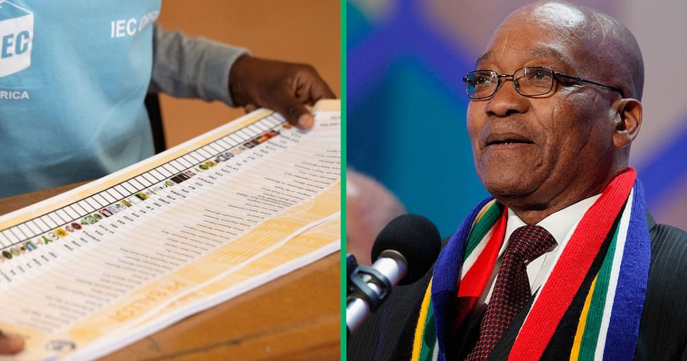 IEC confirmed Jacob Zuma as the face of the MK Party on the ballot paper.