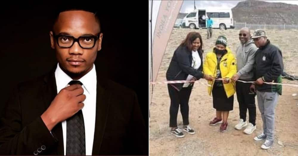 South Africans, R15 million, Lesseyton, Sports field, 
Social media, Power FM, Talk show, Host, Aldrin Sampear, Eastern Cape, Queenstown, Twitter, Mmusi Maimane