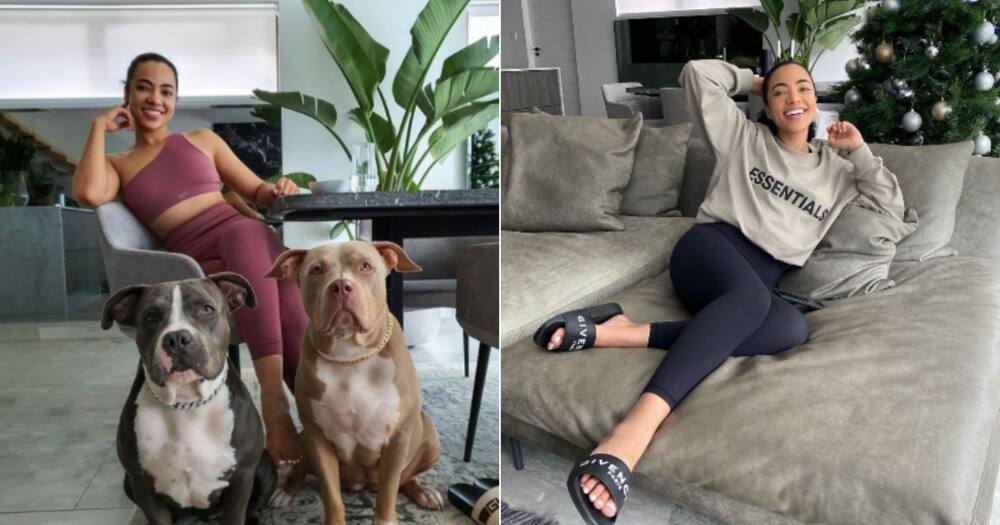 Mzansi actress Amanda du Pont loses her beloved pet dog, Dior