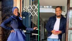Itu Khune's wife Sphelele Makhunga's all-black outfit impresses, Mzansi showers her with love