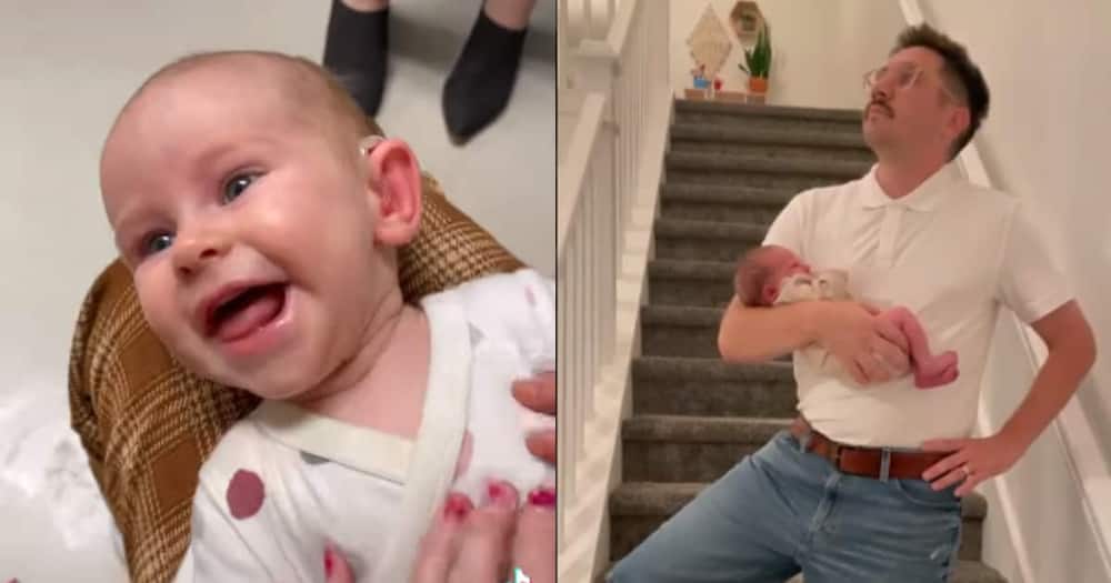 Beautiful Moment Little Girl Gets Hearing Aids, Hears Her Parents’ Speak.