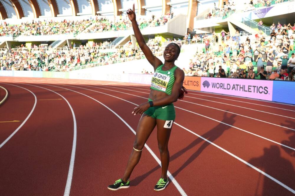 Tobi Amusan won gold in the Women's 100m Hurdles Final on day ten of the World Athletics Championships