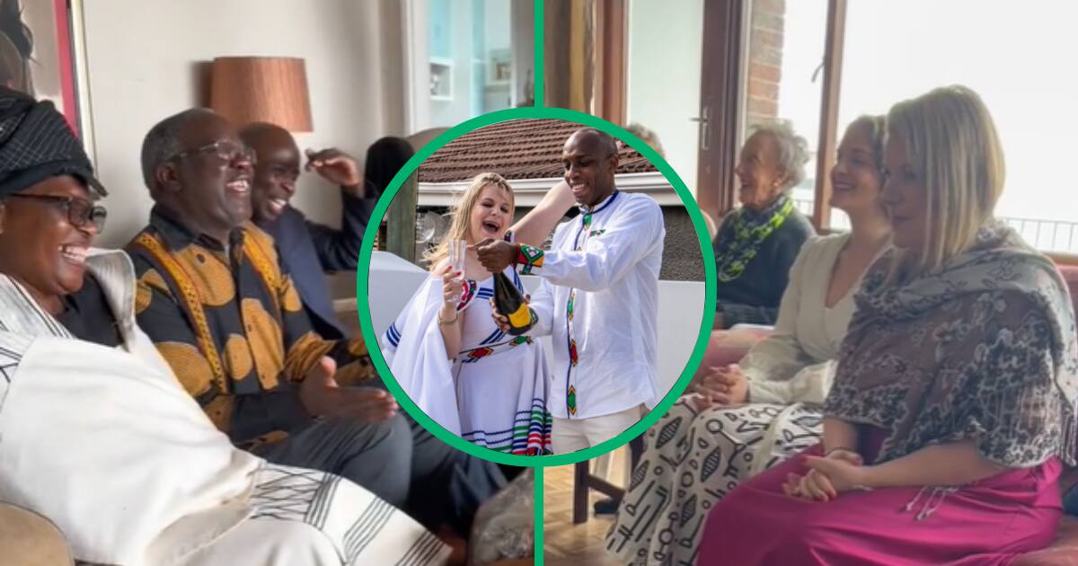 Interracial SA Couple’s Lighthearted Lobola Negotiation Goes Viral ...