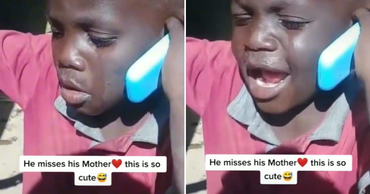 Little Boy Missing His Mother Breaks Mzansi's Heart as He Asks for Her ...