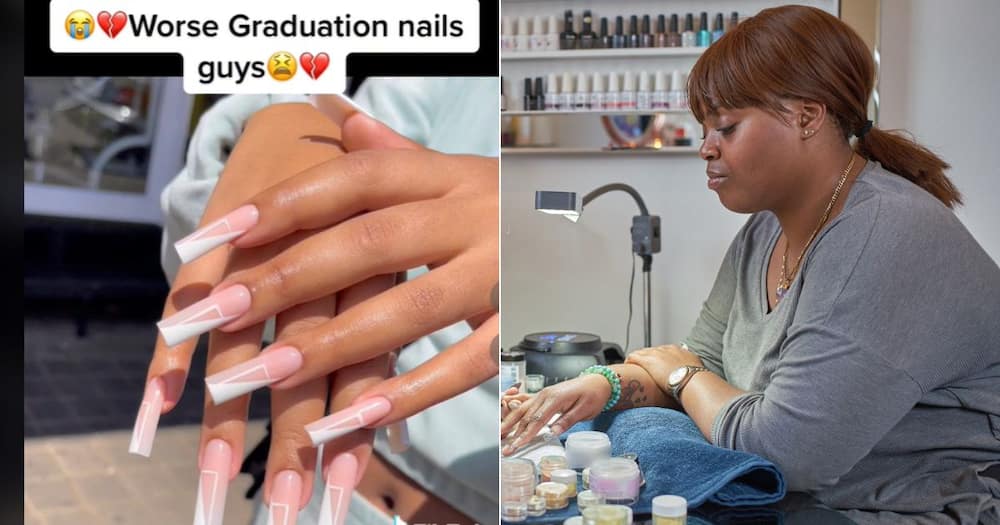 SA graduate gets bad nails for special ceremony