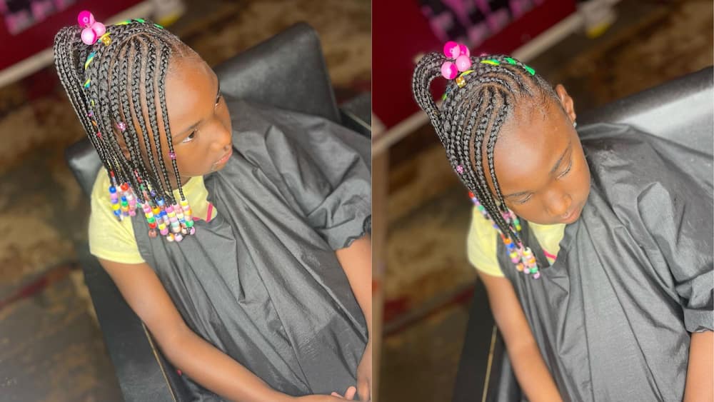 Top 30 cute black girl's hairstyles for little girls 2024