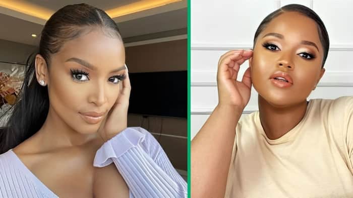Ayanda Thabethe and sister Lungile Thabethe hang out in Cape Town, photo sparks negative reactions