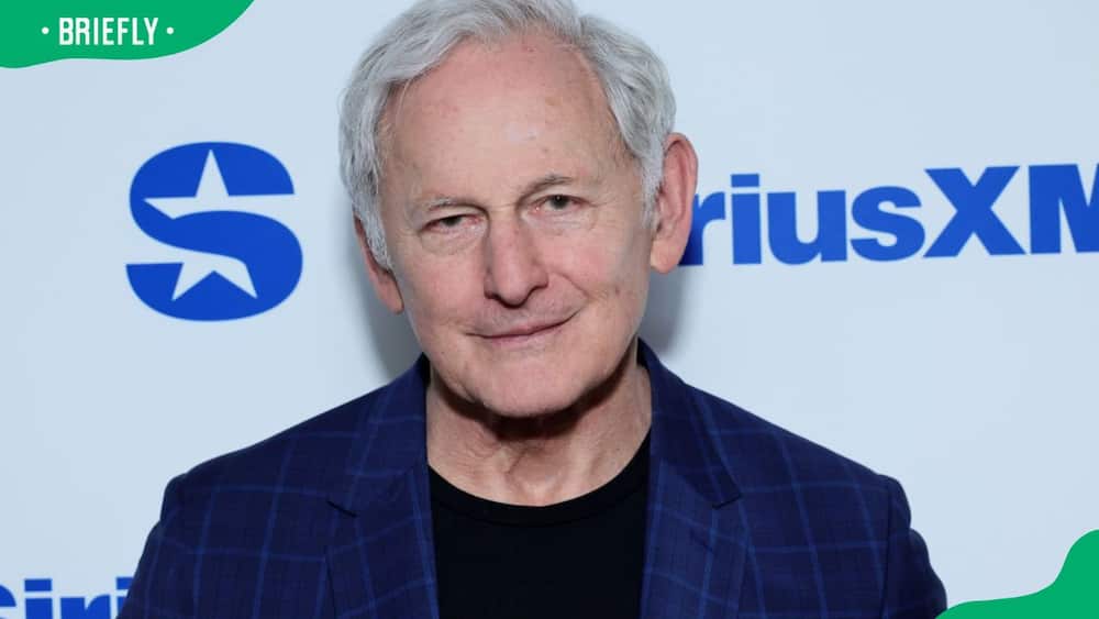 Victor Garber attending an interview session