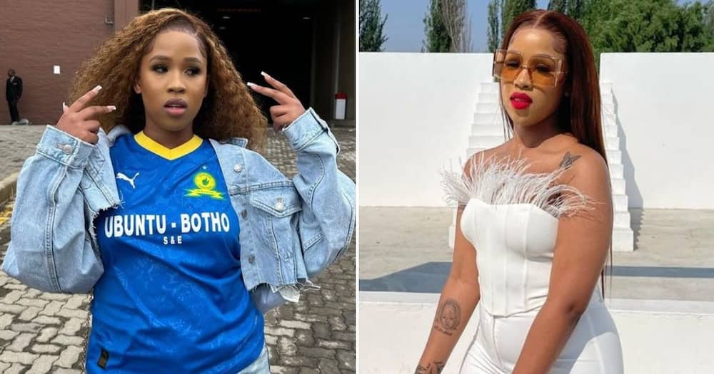 Mzansi wasn't impressed with Pabi Cooper's BET Awards send-off outfit at KONKA.