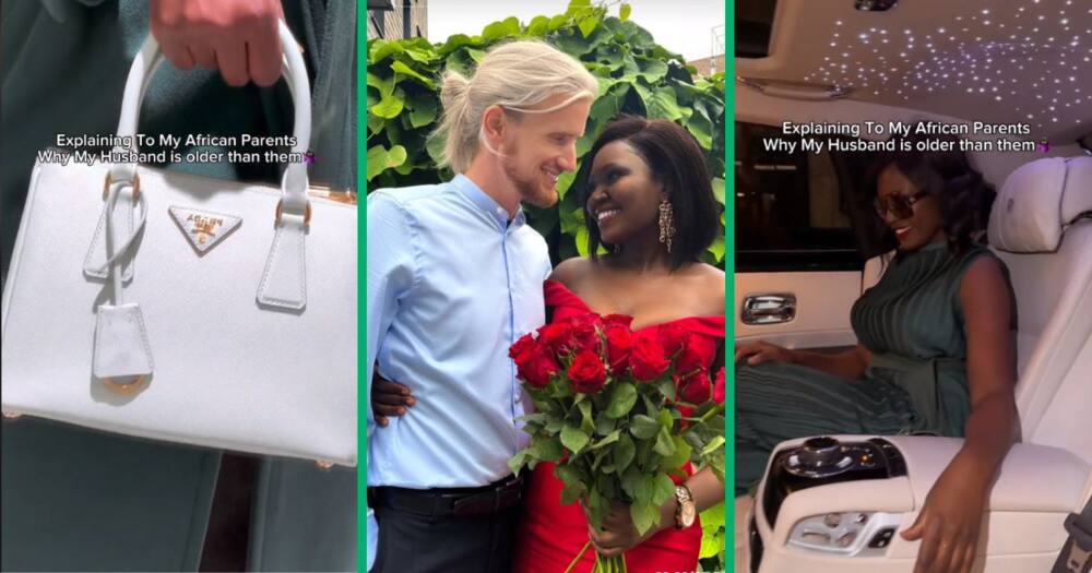 Woman shows lavish spoils from husband Woman shows lavish spoils from husband