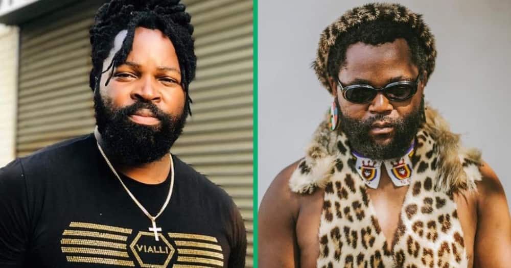Big Zulu and Sjava are on the cover of GQ South Africa.