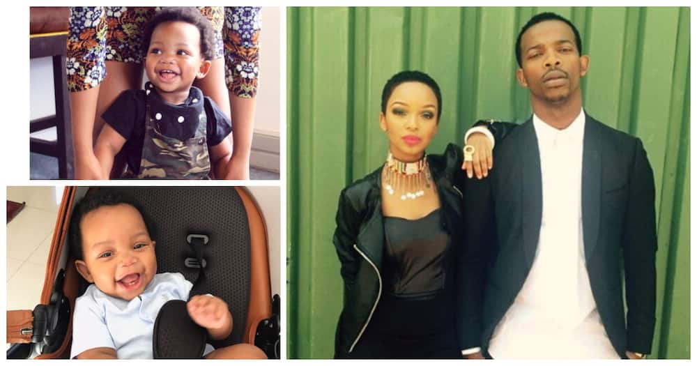 Nandi Madida and son Shaka invited to spend the day with Spiderman
