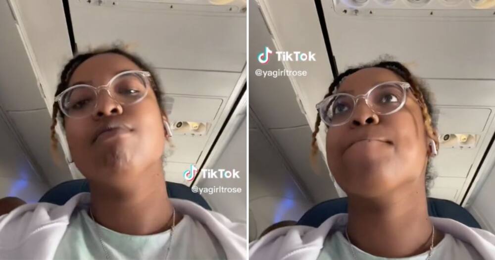 American woman complains about a baby crying in 3 hour flight