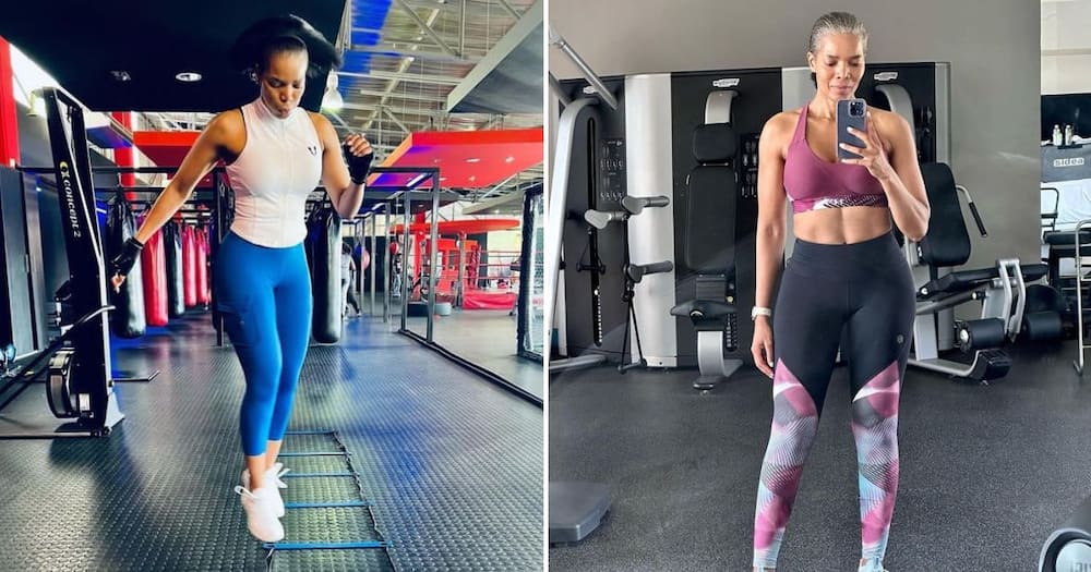 Connie Fergsuons's new workout video has gone viral.