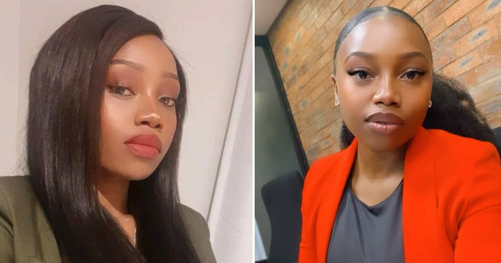 Lady from Johannesburg posts cute snaps from second day at work