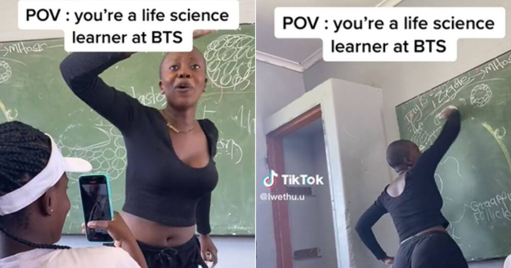 High school life science teacher uses dance to teach. High school life science teacher uses dance to teach.