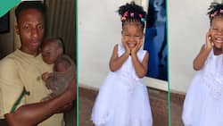 "Adorable princess": Baby rescued from roadside attends wedding as bridesmaid
