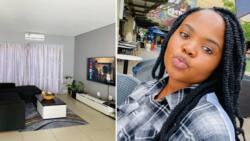 Namibian woman shares 8 pics of stunning home renovation: "Simplicity, the ultimate sophistication"