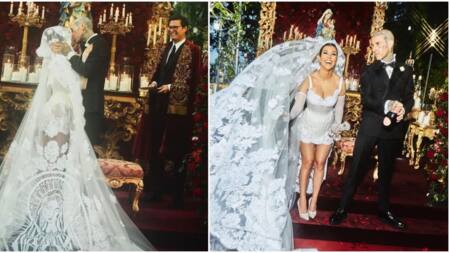Kourtney Kardashian, hubby Travis Barker get married for third time in lavish wedding in Italy