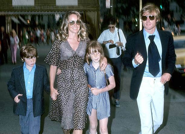 Who is Robert Redford's daughter?