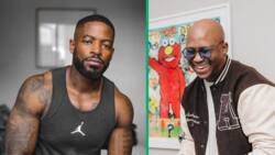 Video of Prince Kaybee linking up with Naakmusiq trends, DJ shows love to muso: "Great seeing you"
