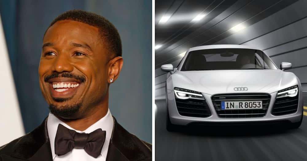 Michael B. Jordan, cars, audi r8, world celebrity, movies, actor