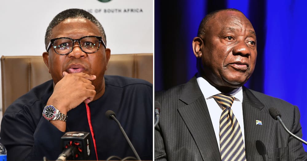 Minister in the Presidency, Mondli Gungubele, says Fikile Mbalula. kicked out, cabinet meeting, President Cyril Ramaphosa